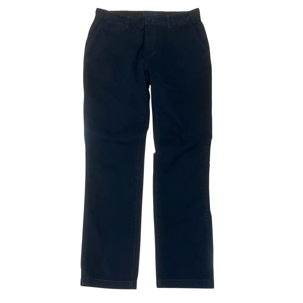 Taylor Stitch Foundation Pant Mens 32x30 Slim Black Organic Cotton Minimalist